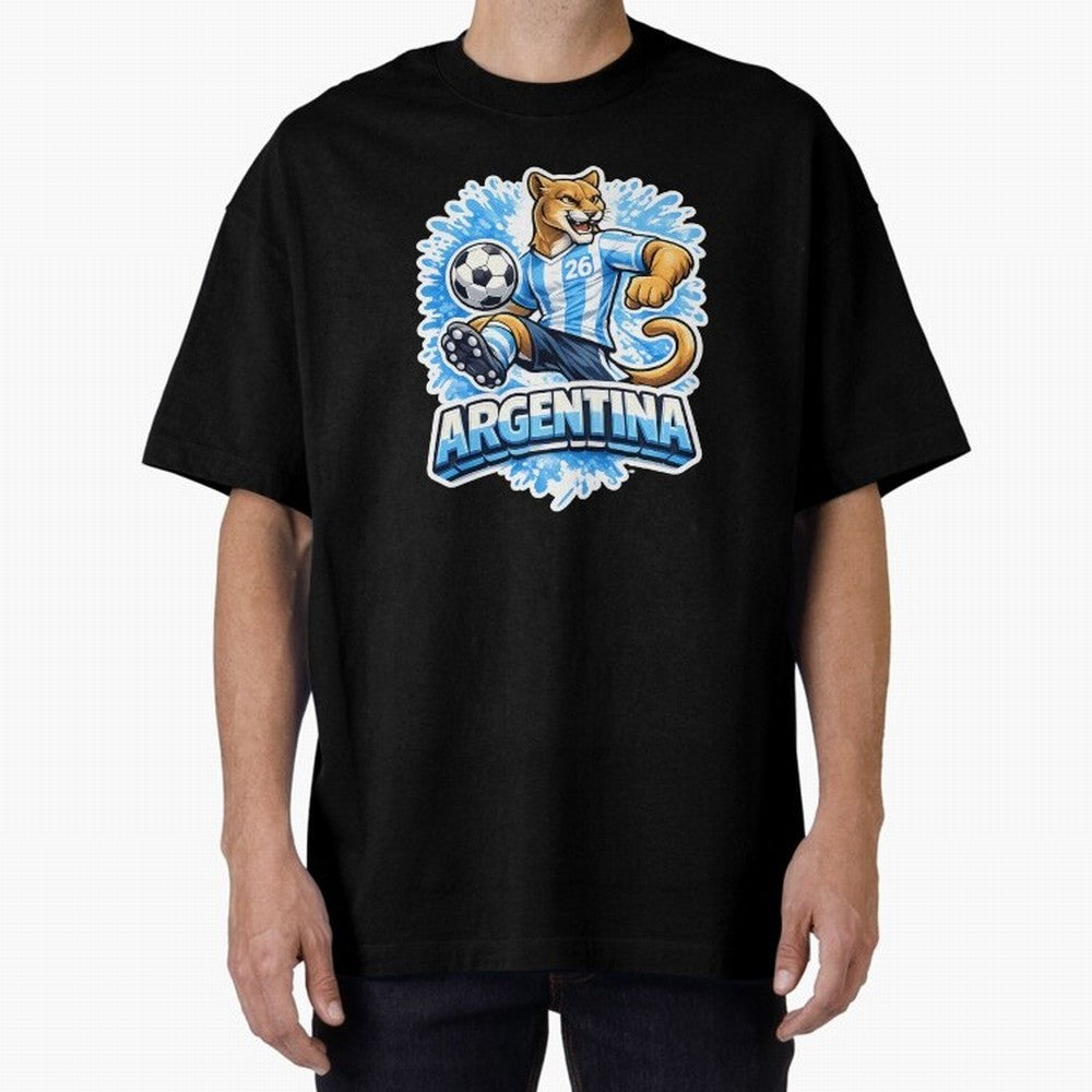 Argentina Soccer Mascot - Albiceleste Edition Essential T-Shirt Remember Iconic Moments from FIFA World Cup 2026 Group Stage for Fans of Haaland and Mbappe and Spain, Bringing Supporter Pride, Iconic Celebrations, Legendary Names and Global Match