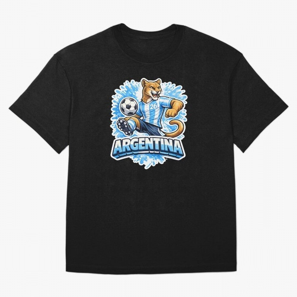 Argentina Soccer Mascot - Albiceleste Edition Essential T-Shirt Remember Iconic Moments from FIFA World Cup 2026 Group Stage for Fans of Haaland and Mbappe and Spain, Bringing Supporter Pride, Iconic Celebrations, Legendary Names and Global Match