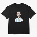 Argentina Soccer Football Player Oversized T-Shirt Live for the Drama of FIFA World Cup 2026 Group Stage for Fans of Cristiano Ronaldo, Haaland and CR7 and France, Bringing Retro Football Energy, Iconic Rivalries, Trophy Chase Drama and Stadium