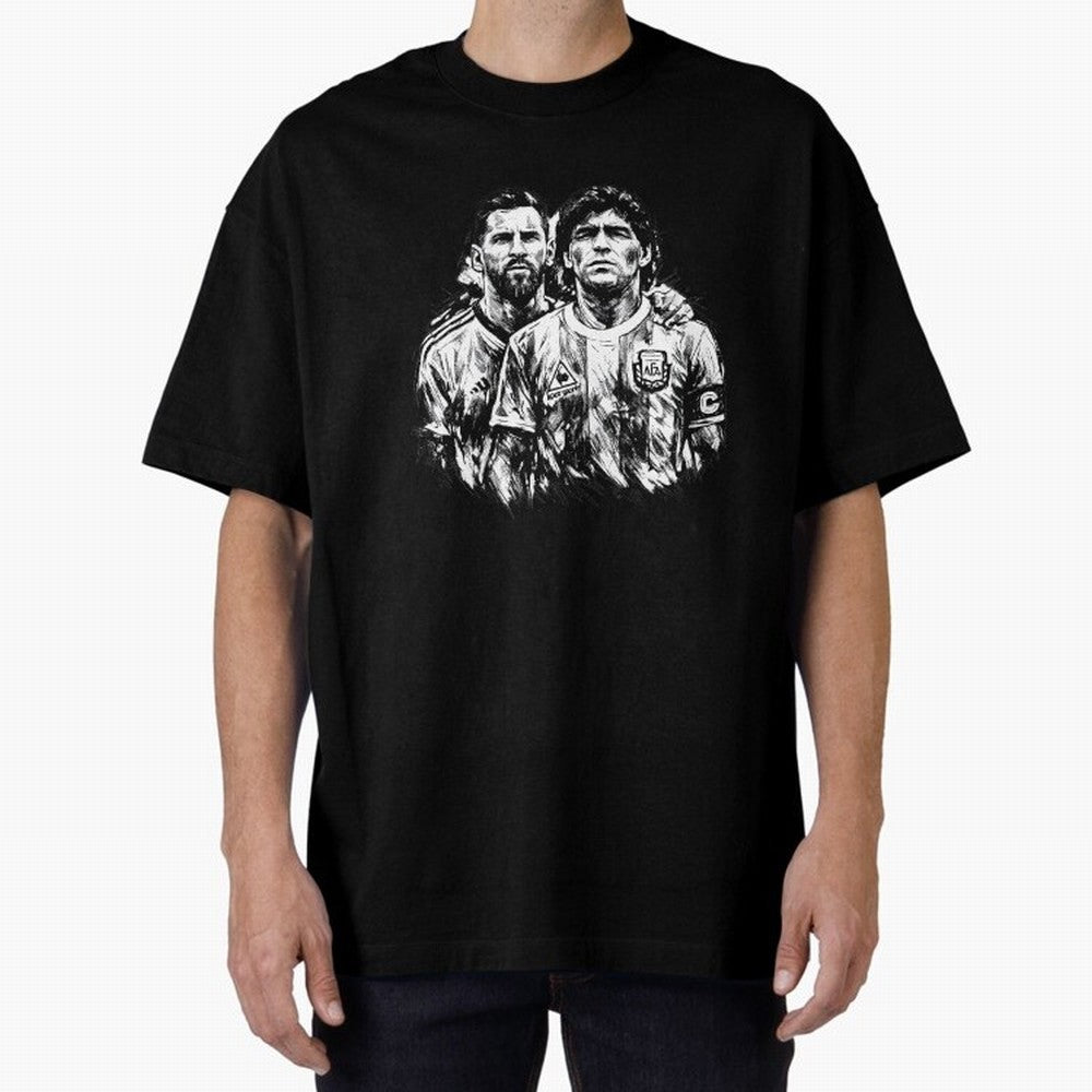 Messi & Maradona ¨C Eternal Legacy Classic T-Shirt Fuel the Hype around the FIFA World Cup 2026 Group Stage Journey through Cristiano Ronaldo Highlights, Germany Pride, Supporter Pride, Iconic Celebrations, Legendary Names and Global Match Day