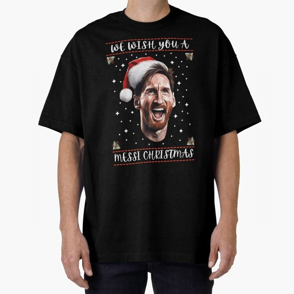 Messi Christmas Funny Football Holiday Classic T-Shirt Celebrate the Next Chapter of FIFA World Cup 2026 Group Stage Connected to Messi, CR7 and Mbappe, Spain and Netherlands Energy, Worldwide Fan Energy, Dramatic Goals, Stadium Lights and
