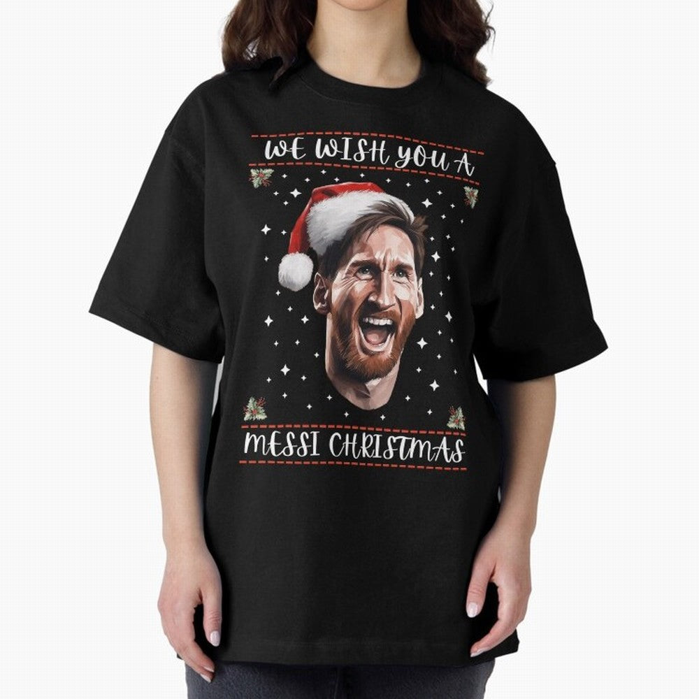 Messi Christmas Funny Football Holiday Classic T-Shirt Celebrate the Next Chapter of FIFA World Cup 2026 Group Stage Connected to Messi, CR7 and Mbappe, Spain and Netherlands Energy, Worldwide Fan Energy, Dramatic Goals, Stadium Lights and
