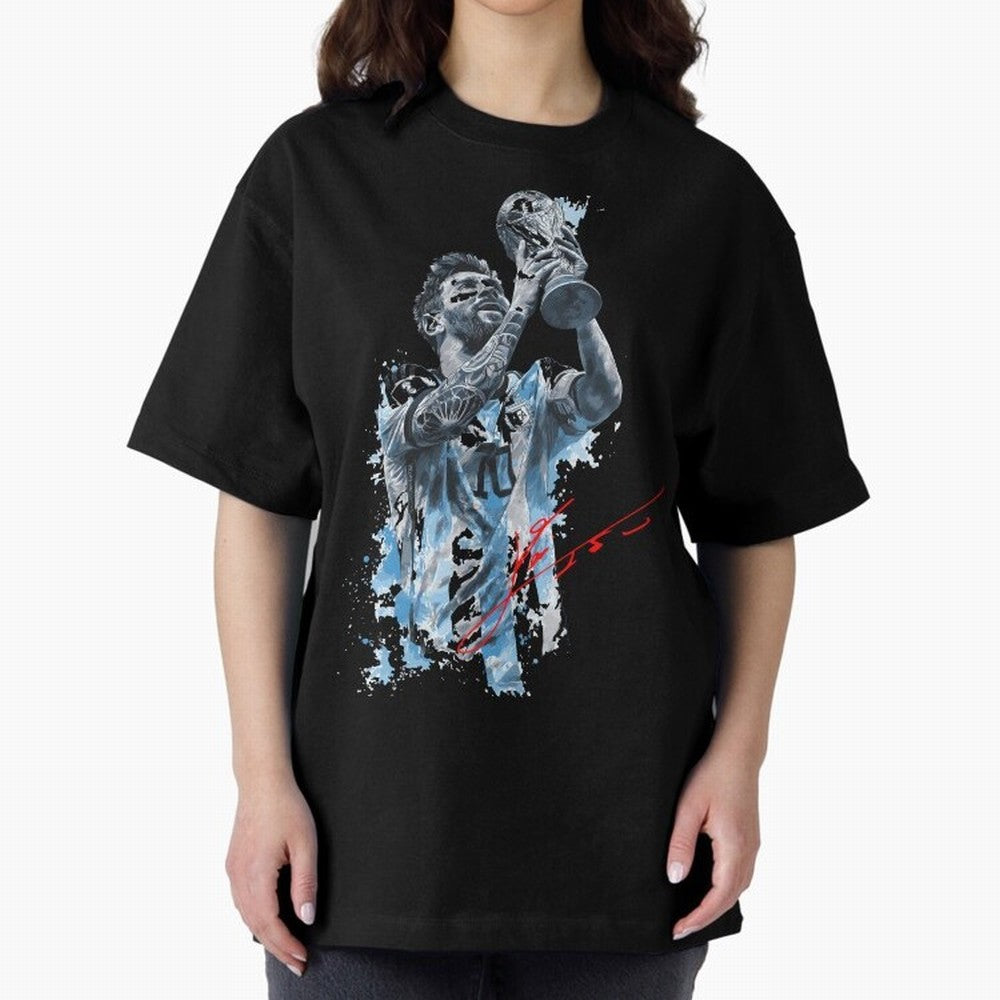 Leo Messi design Essential T-Shirt Keep the Match Day Mood of Match Day Hype around FIFA World Cup 2026 Group Stage, Haaland, Portugal, Spain and Germany, Fan Favorite Moments, National Team Passion, Big Match Drama and Soccer History; Created for