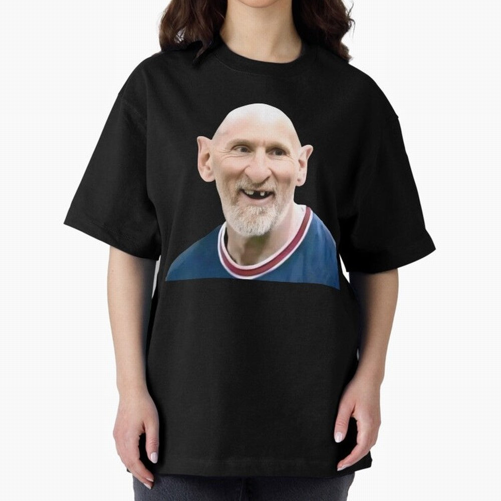 Old and Bald Messi Football Meme Oversized T-Shirt Feel the Heartbeat of Match Day Hype around FIFA World Cup 2026 Group Stage, Haaland, France, Tournament Hype, Historic Matchups, Family Viewing Parties and Global Sports Pride; Made for Collectors
