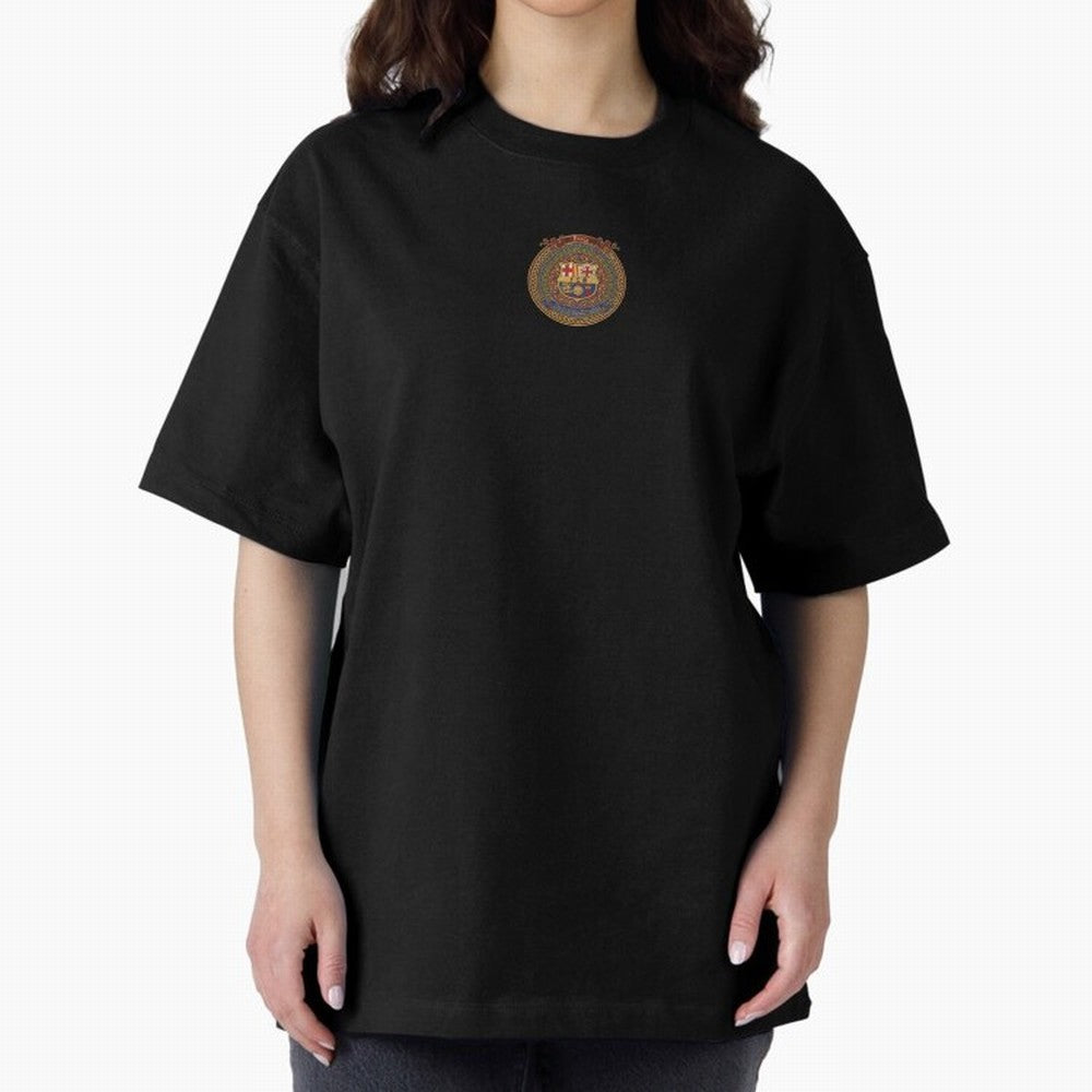 The Banner of the Free Region Oversized T-Shirt Join the Countdown to Global Football Passion for FIFA World Cup 2026 USA Canada Mexico, with Messi, Spain, Champion Mindset, Group Stage Buzz, Knockout Tension and Passionate Fan Culture; Great for