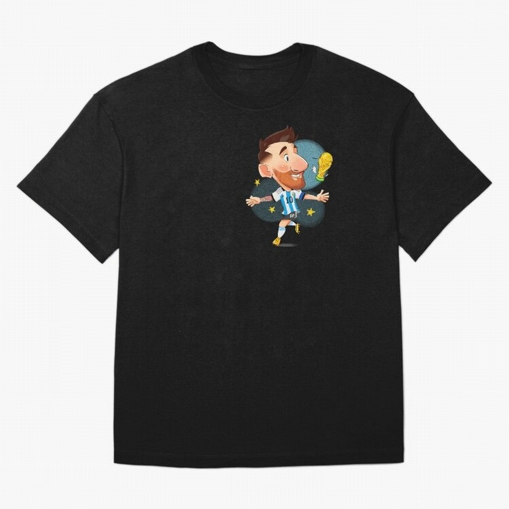 Messi GOAT Oversized T-Shirt Discover Match Day Hype around FIFA World Cup 2026 USA Canada Mexico, Messi, CR7 and Mbappe, Argentina and Brazil, Game Day Rituals, Football Legends, Country Pride and the Road to the Final; Ideal for Passionate Fans