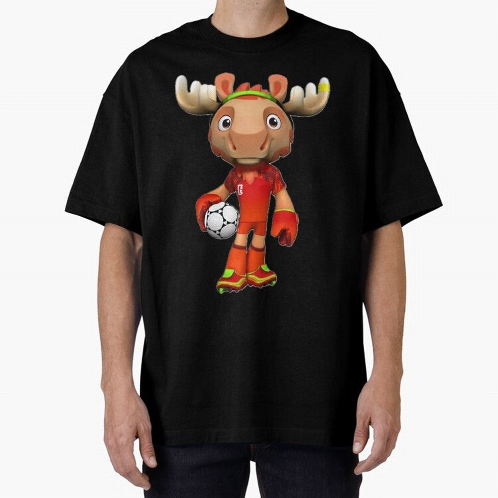 2026 World Cup, Mascots Oversized T-Shirt Show Your Love for Global Football Passion for FIFA World Cup 2026, Celebrating Cristiano Ronaldo, Brazil, Portugal and Argentina, Supporter Pride, Iconic Celebrations, Legendary Names and Global Match Day