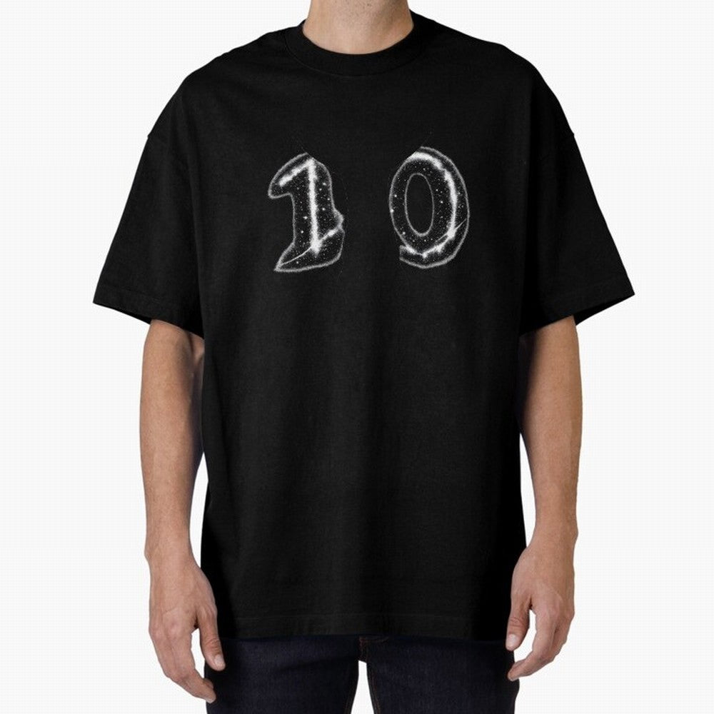 The Astral Ten ¨C Football Legend Design Oversized T-Shirt Show Your Stadium Side during Global Football Passion for FIFA World Cup 2026 Group Stage, Centered on Neymar, Haaland and Cristiano Ronaldo, Netherlands, Supporter Pride, Iconic