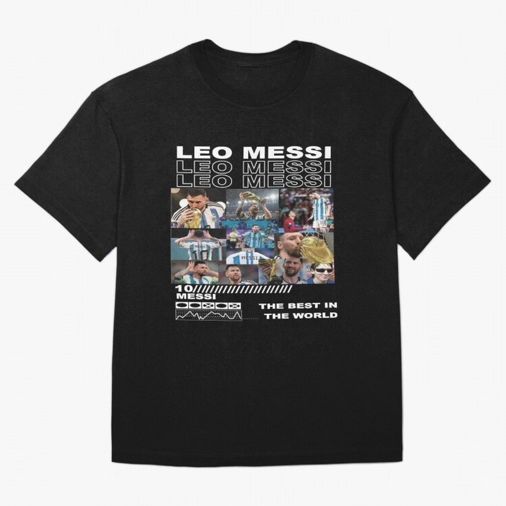 Leo Messi Classic T-Shirt Carry the Dream of FIFA World Cup 2026 Group Stage Connected to Neymar, Haaland and Cristiano Ronaldo, Brazil Energy, Football History, Final Match Energy, Crowd Noise and Once in a Lifetime Moments; Ideal for Football