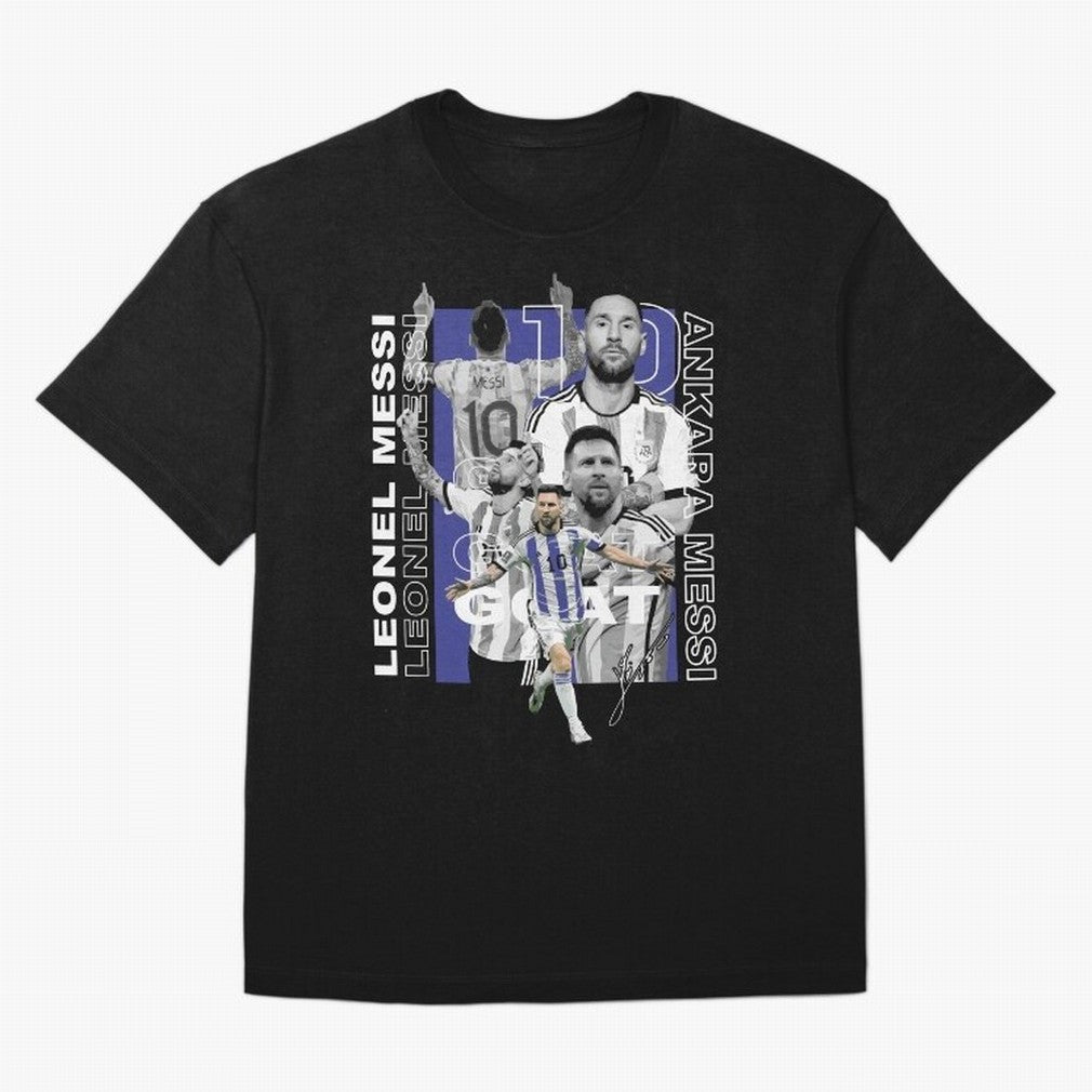 Ankara Messi 10 Design Essential T-Shirt Wear the Spirit of FIFA World Cup 2026 Driven by Messi and Cristiano Ronaldo, England, France and Netherlands Energy, Football History, Final Match Energy, Crowd Noise and Once in a Lifetime Moments; Ideal