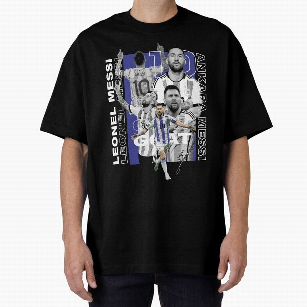 Ankara Messi 10 Design Essential T-Shirt Wear the Spirit of FIFA World Cup 2026 Driven by Messi and Cristiano Ronaldo, England, France and Netherlands Energy, Football History, Final Match Energy, Crowd Noise and Once in a Lifetime Moments; Ideal