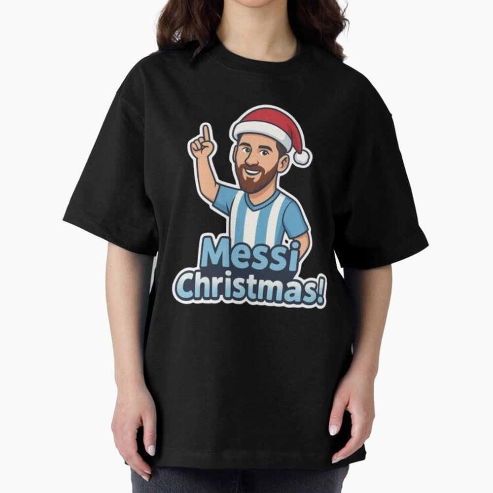 Messi Christmas! Messi Holiday cheer Essential T-Shirt Carry the Colors and Pride of Match Day Hype around FIFA World Cup 2026 USA Canada Mexico, Neymar, Haaland and Cristiano Ronaldo, France and Portugal, Classic Soccer Heritage, Championship