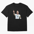 Messi Classic T-Shirt Capture Stadium Memories from FIFA World Cup 2026 USA Canada Mexico for Fans of Messi and Cristiano Ronaldo and England, Bringing Supporter Pride, Iconic Celebrations, Legendary Names and Global Match Day Energy; Ideal for