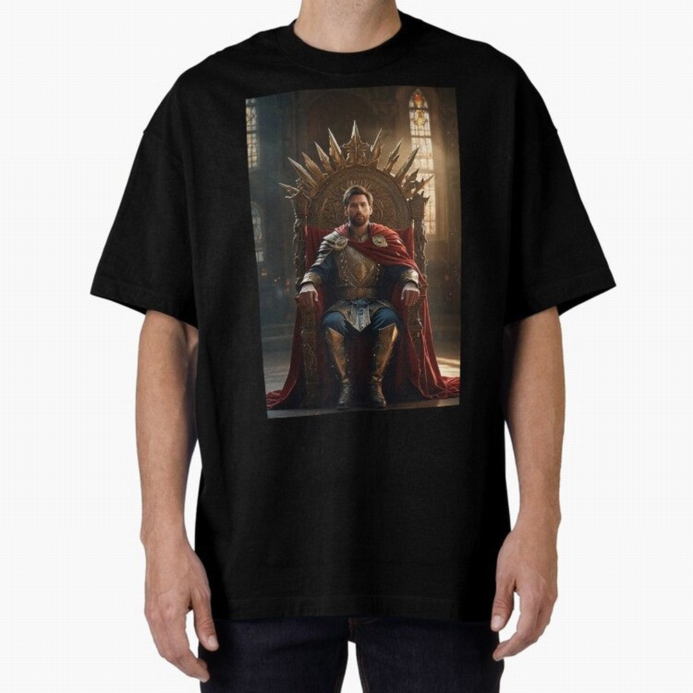 Messi the king Classic T-Shirt Support Your Favorite Stars during FIFA World Cup 2026 Group Stage Highlighting Cristiano Ronaldo, Haaland and CR7, Brazil Energy, Game Day Rituals, Football Legends, Country Pride and the Road to the Final; Perfect