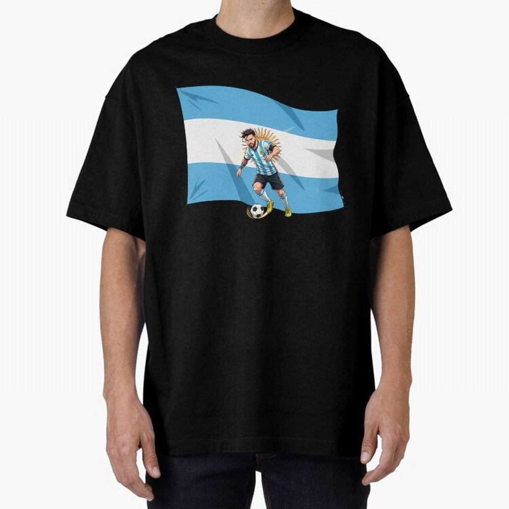 ARGENTINA-MESSI Classic T-Shirt Celebrate Rivalries and Pride in FIFA World Cup 2026 Group Stage Spirit, Centered on France, Messi, CR7 and Mbappe, Global Supporter Spirit, Legendary Goals, National Colors and Tournament Celebration; Perfect for
