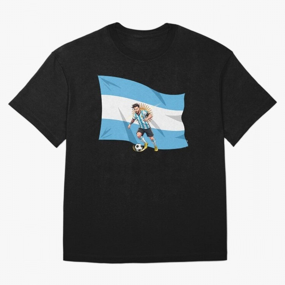 ARGENTINA-MESSI Classic T-Shirt Celebrate Rivalries and Pride in FIFA World Cup 2026 Group Stage Spirit, Centered on France, Messi, CR7 and Mbappe, Global Supporter Spirit, Legendary Goals, National Colors and Tournament Celebration; Perfect for