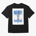 Messi Argentina Football Drawing Oversized T-Shirt Make Every Match About FIFA World Cup 2026 Group Stage Spirit, Celebrating Brazil, Portugal and Argentina, Messi and Cristiano Ronaldo, Goal Celebration Energy, Supporter Heritage, Football Icons