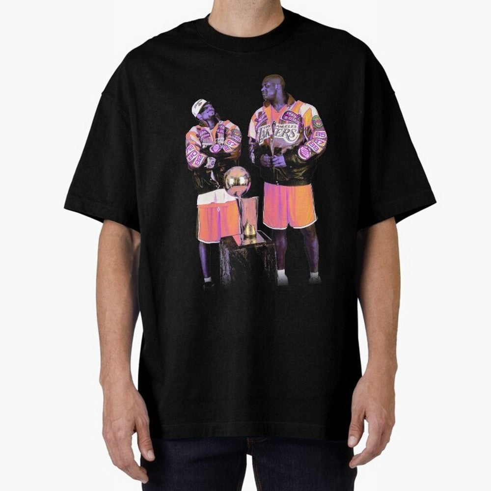 kobe Shaq Oversized T-Shirt Oversized T-Shirt Get Ready for FIFA World Cup 2026 Group Stage for Fans of Neymar and Netherlands, Bringing Stadium Memories, Football Loyalty, International Chants and Championship Tradition; Ideal for Fans Who Follow