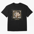 Goat Emojified Messi-Inspired Visual Tribute Classic T-Shirt Make Your Look Match Global Football Passion for FIFA World Cup 2026 USA Canada Mexico, Inspired by Haaland and Mbappe, England and Germany, Global Supporter Spirit, Legendary Goals,