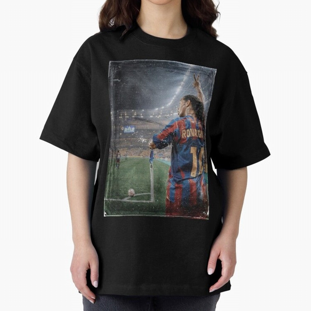Ronaldinho Vintage Classic T-Shirt Live the Energy of Global Football Passion for FIFA World Cup 2026 USA Canada Mexico, Driven by Mbappe and Neymar, France and Portugal, Tournament Hype, Historic Matchups, Family Viewing Parties and Global Sports