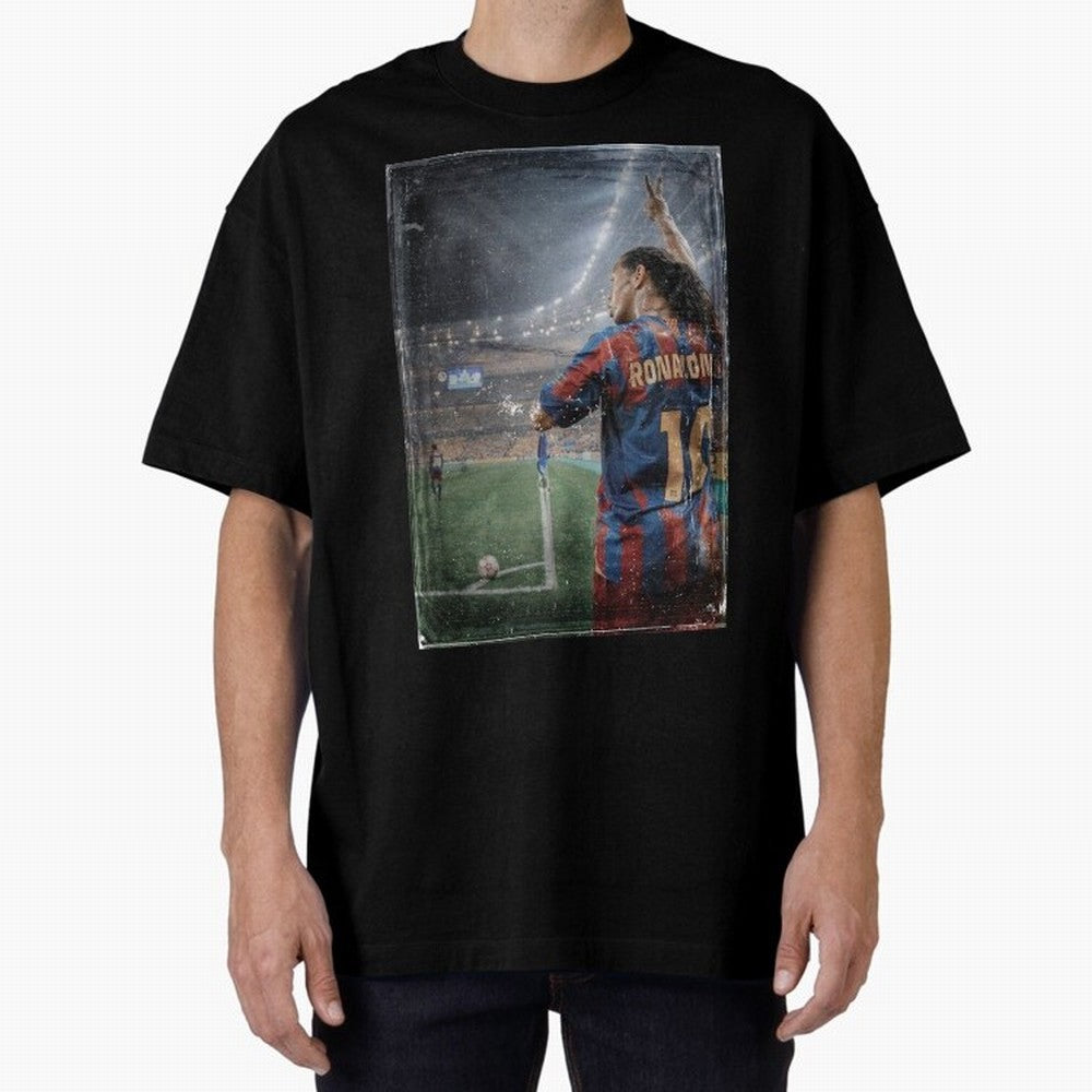 Ronaldinho Vintage Classic T-Shirt Live the Energy of Global Football Passion for FIFA World Cup 2026 USA Canada Mexico, Driven by Mbappe and Neymar, France and Portugal, Tournament Hype, Historic Matchups, Family Viewing Parties and Global Sports