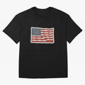 United States Flag USA Patriotic Stars and Stripes Art Classic T-Shirt Back the Journey through FIFA World Cup 2026 USA Canada Mexico Made for Cristiano Ronaldo, Haaland and CR7, France Energy, Classic Soccer Heritage, Championship Pressure, Fan