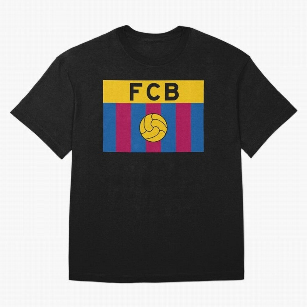 FCB FLAG Classic T-Shirt Support Your Favorite Stars during FIFA World Cup 2026 for Fans of CR7 and Messi and England, France and Netherlands, Bringing Soccer Culture, Superstar Moments, National Team Dreams and Competitive Fire; Created for Match