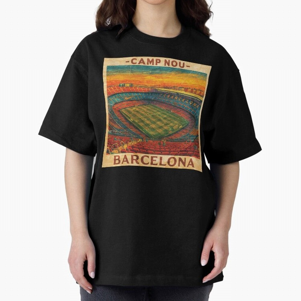 Camp Nou Barcelona FC Classic T-Shirt Feel the Heartbeat of FIFA World Cup 2026 Group Stage for Fans of Neymar and Spain and Netherlands, Bringing Stadium Chants, National Pride, Trophy Dreams and Unforgettable Football Memories; Built for
