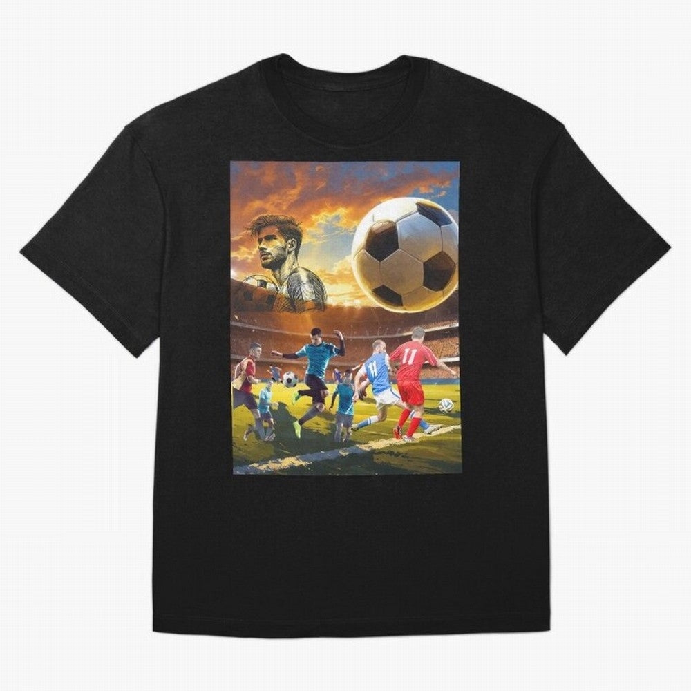 Soccer design Classic T-Shirt Make Your Look Match the FIFA World Cup 2026 Journey through Mbappe and Neymar Highlights, France Pride, Retro Football Energy, Iconic Rivalries, Trophy Chase Drama and Stadium Atmosphere; Made for Collectors Who Enjoy