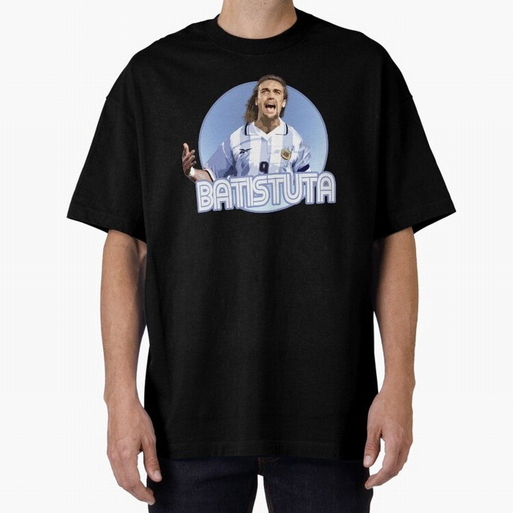 Batistuta - Classic T Shirt Classic T-Shirt Embrace Match Day Hype around FIFA World Cup 2026, Messi, England and Germany, Fan Favorite Moments, National Team Passion, Big Match Drama and Soccer History; Built for Supporters Chasing Trophy Dreams,