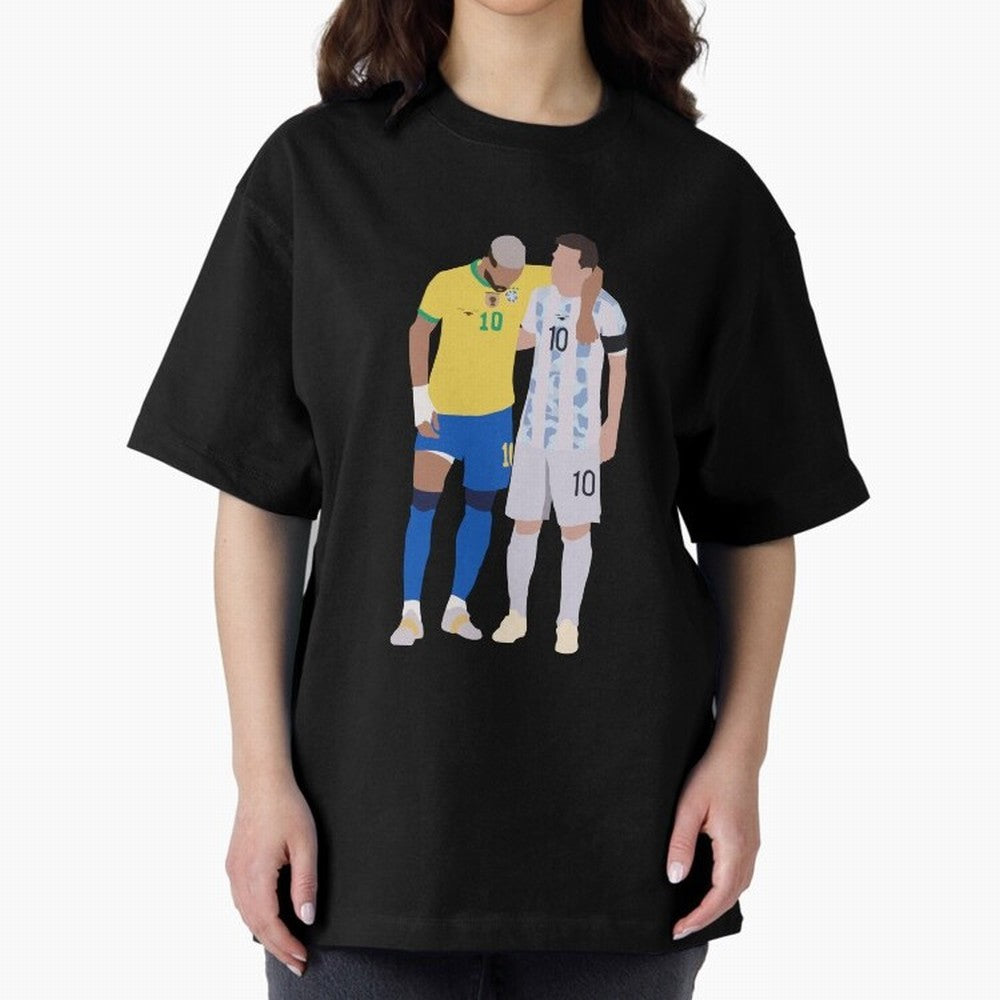Messi and Neymar Copa America Friends Classic T-Shirt Celebrate Supporters United by FIFA World Cup 2026 USA Canada Mexico Highlighting Mbappe and Neymar, Argentina Energy, Game Day Rituals, Football Legends, Country Pride and the Road to the