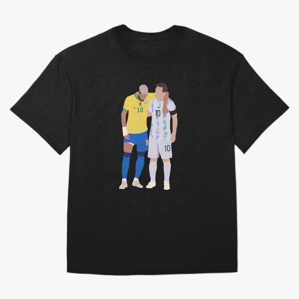 Messi and Neymar Copa America Friends Classic T-Shirt Celebrate Supporters United by FIFA World Cup 2026 USA Canada Mexico Highlighting Mbappe and Neymar, Argentina Energy, Game Day Rituals, Football Legends, Country Pride and the Road to the
