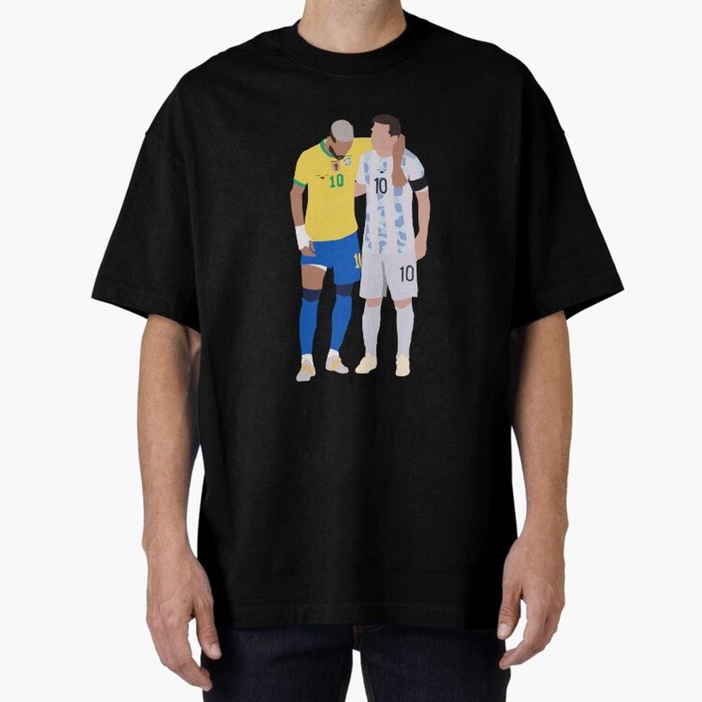 Messi and Neymar Copa America Friends Classic T-Shirt Celebrate Supporters United by FIFA World Cup 2026 USA Canada Mexico Highlighting Mbappe and Neymar, Argentina Energy, Game Day Rituals, Football Legends, Country Pride and the Road to the