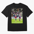 Footballer Goat Classic T-Shirt Celebrate Football Heritage in Global Football Passion for FIFA World Cup 2026 Group Stage, Celebrating Haaland and Mbappe, England, France and Netherlands, Vintage Soccer Flavor, Modern Football Stars, National