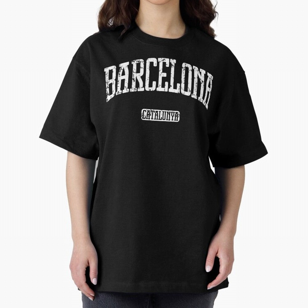Barcelona (White Print) Essential T-Shirt Enjoy Global Football Passion for FIFA World Cup 2026 USA Canada Mexico, Celebrating Haaland and Mbappe, Portugal, Stadium Chants, National Pride, Trophy Dreams and Unforgettable Football Memories; Made for