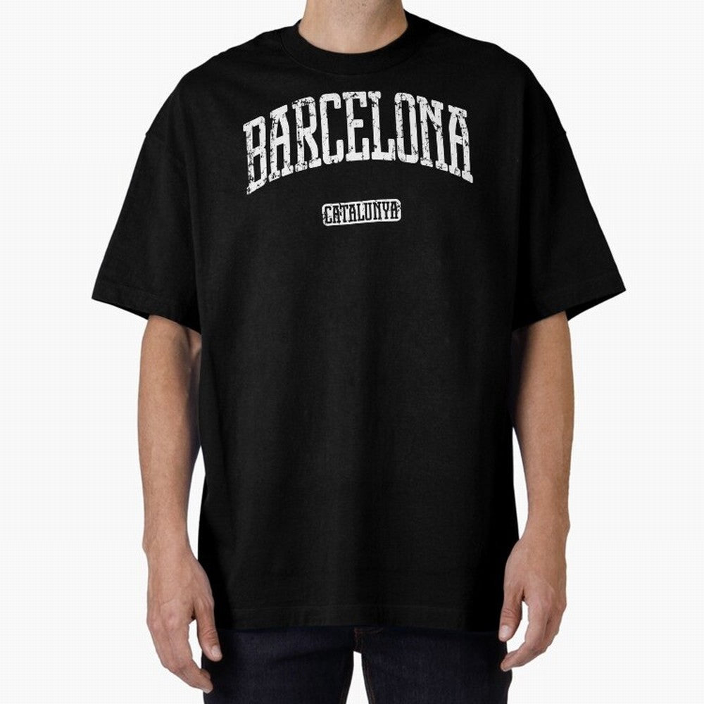 Barcelona (White Print) Essential T-Shirt Enjoy Global Football Passion for FIFA World Cup 2026 USA Canada Mexico, Celebrating Haaland and Mbappe, Portugal, Stadium Chants, National Pride, Trophy Dreams and Unforgettable Football Memories; Made for