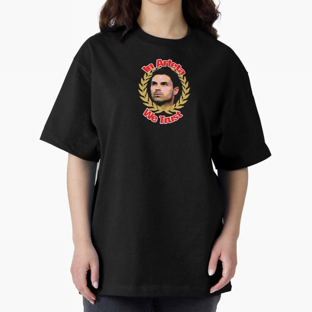 Arsenal - In Arteta We Trust Classic T-Shirt Live the Energy of FIFA World Cup 2026 Group Stage Built around Mbappe and Neymar, France and Portugal Energy, Match Day Excitement, Supporter Culture, Golden Goals and Global Football Passion; Ideal for