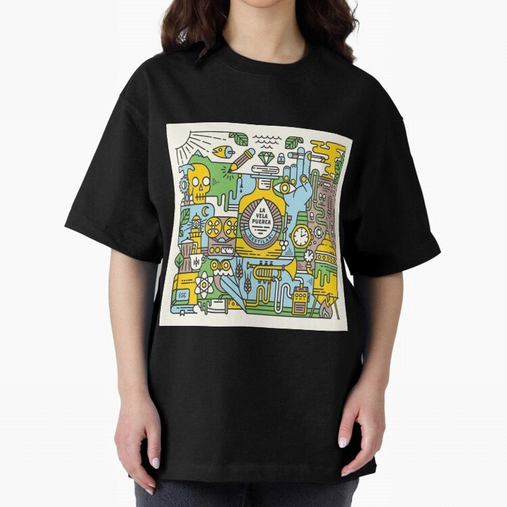 LA VELA PUERCA ROCK Oversized T-Shirt Bring Home FIFA World Cup 2026 USA Canada Mexico for Fans of Haaland and England and Germany, Bringing Tournament Hype, Historic Matchups, Family Viewing Parties and Global Sports Pride; Created for Match Day