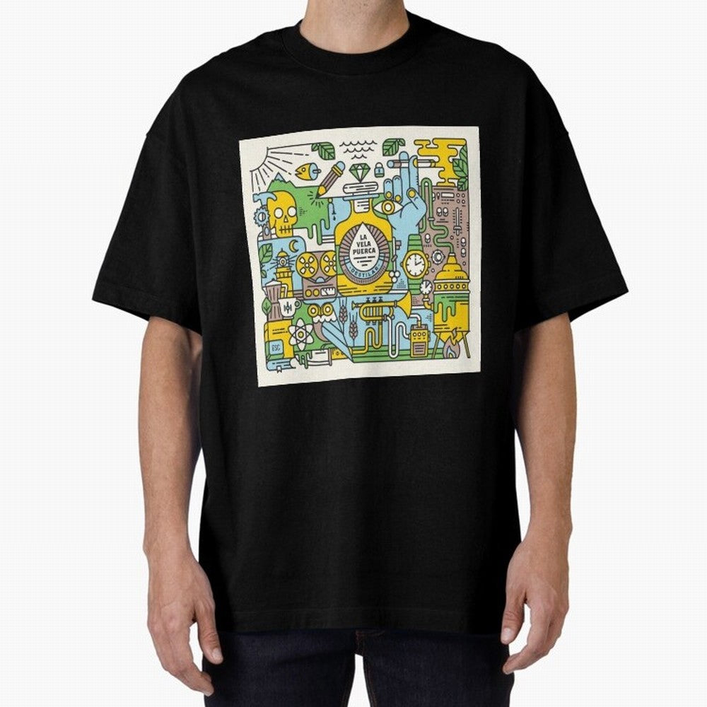 LA VELA PUERCA ROCK Oversized T-Shirt Bring Home FIFA World Cup 2026 USA Canada Mexico for Fans of Haaland and England and Germany, Bringing Tournament Hype, Historic Matchups, Family Viewing Parties and Global Sports Pride; Created for Match Day