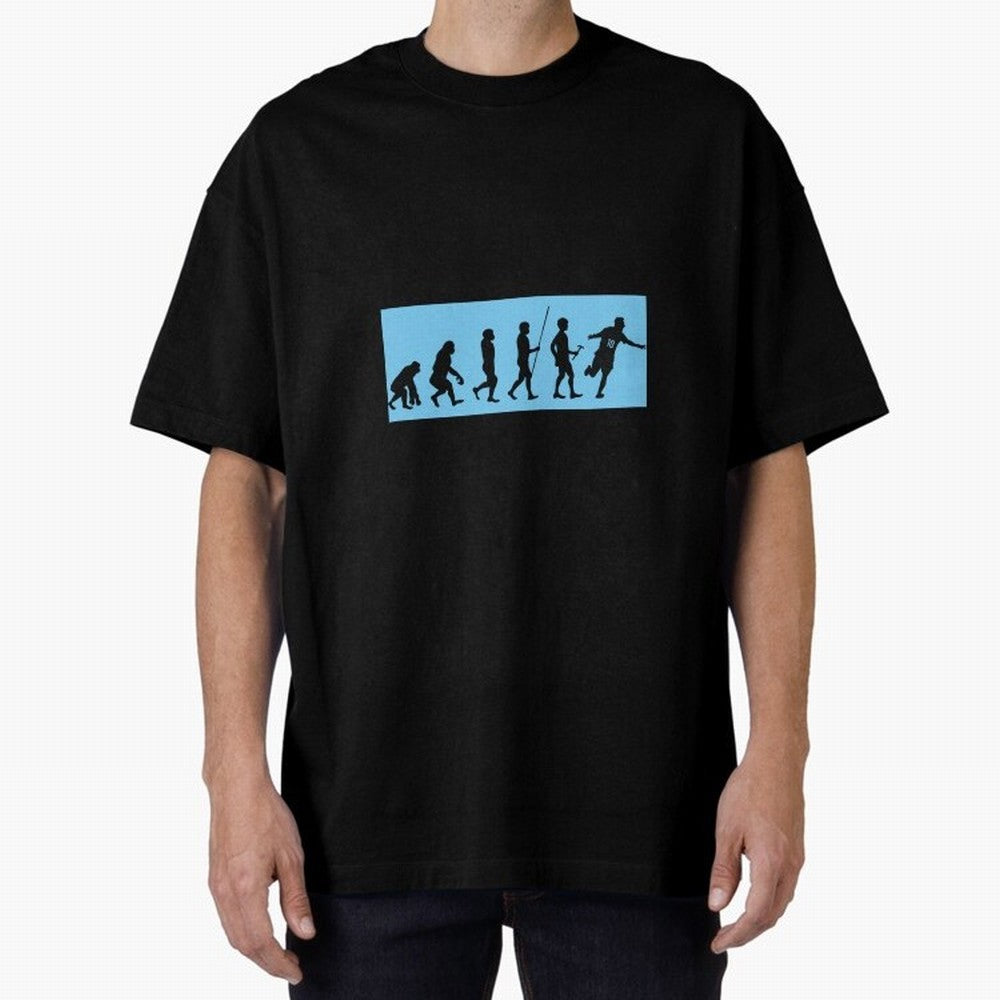 Messi Soccer Evolution Classic T-Shirt Fuel the Hype around FIFA World Cup 2026 Group Stage Spirit, with France and Portugal, Messi, Neymar and Mbappe, Vintage Soccer Flavor, Modern Football Stars, National Flags and Final Night Emotion; Made for