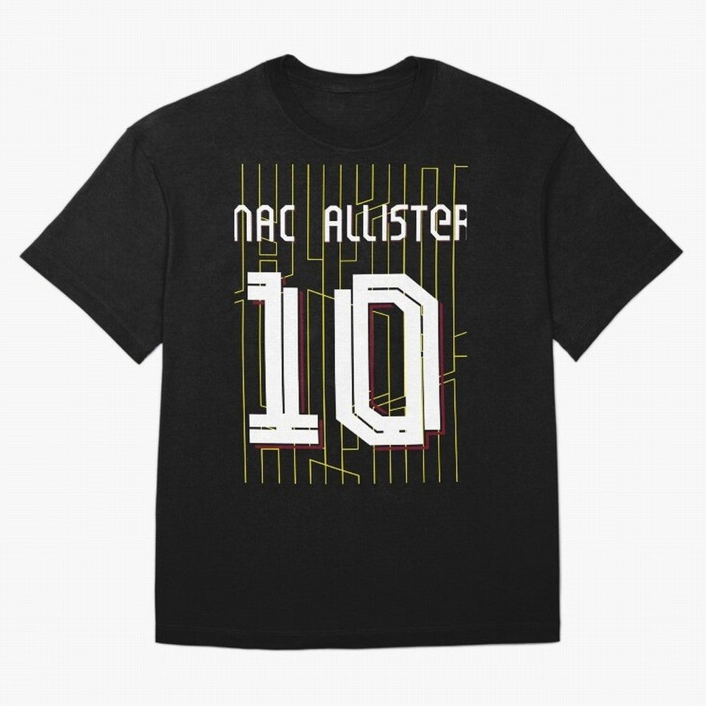 Alexis Mac Allister 10 Liverpool Home Jersey 24/25 Classic T-Shirt Bring Trophy Dreams to the FIFA World Cup 2026 USA Canada Mexico Journey through Haaland and Mbappe Highlights, Spain Pride, Football Festival Excitement, Trophy Ambitions, Country