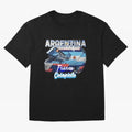 5306 Colapinto Helmet Argentina Oversized T-Shirt Follow the Road to FIFA World Cup 2026 USA Canada Mexico Spirit, Celebrating Portugal, Cristiano Ronaldo, Haaland and CR7, Classic Soccer Heritage, Championship Pressure, Fan Loyalty and