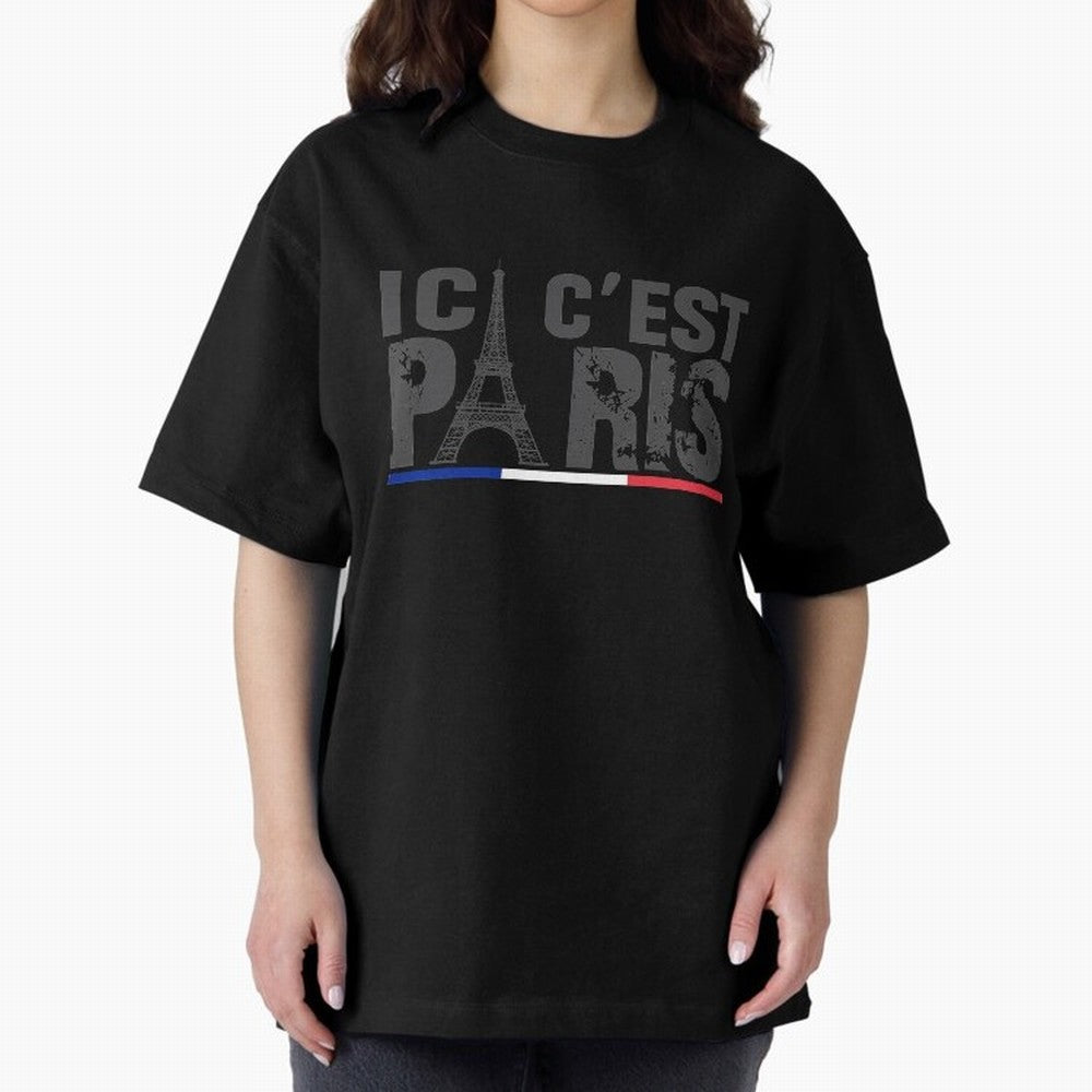 ici c'est paris Essential T-Shirt Make Your Look Match Global Football Passion for FIFA World Cup 2026 Group Stage, Built around Messi, England, France and Netherlands, Soccer Culture, Superstar Moments, National Team Dreams and Competitive Fire;