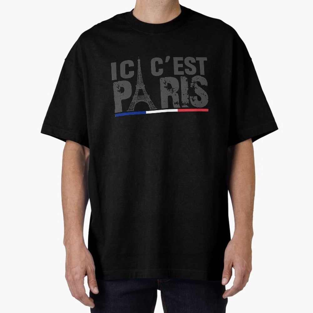ici c'est paris Essential T-Shirt Make Your Look Match Global Football Passion for FIFA World Cup 2026 Group Stage, Built around Messi, England, France and Netherlands, Soccer Culture, Superstar Moments, National Team Dreams and Competitive Fire;