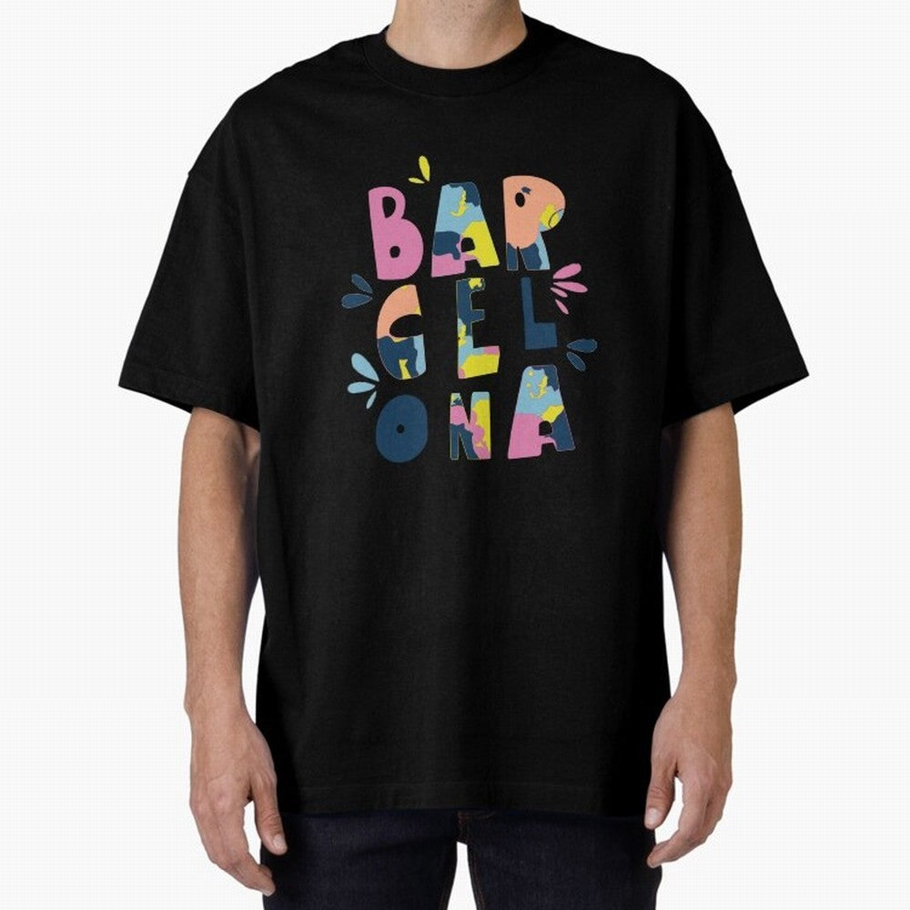 Barcelona Letters Classic T-Shirt Refresh FIFA World Cup 2026 Group Stage Spirit, with Germany, Cristiano Ronaldo, Haaland and CR7, Championship Spirit, Famous Goals, Roaring Crowds and International Football Unity; Ideal for Football Dads,