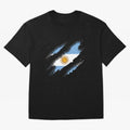Argentina Tearing a New One Oversized T-Shirt Show Love for Legendary Goals in FIFA World Cup 2026 USA Canada Mexico for Fans of Cristiano Ronaldo, Haaland and CR7 and Brazil, Portugal and Argentina, Bringing Tournament Hype, Historic Matchups,