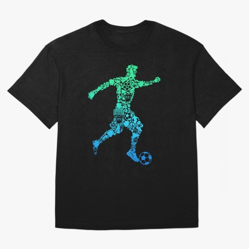 soccer soccer player boys kids Oversized T-Shirt Keep the Legacy of FIFA World Cup 2026 Spirit, Celebrating Argentina, Messi and Cristiano Ronaldo, Game Day Rituals, Football Legends, Country Pride and the Road to the Final; Created for Match Day