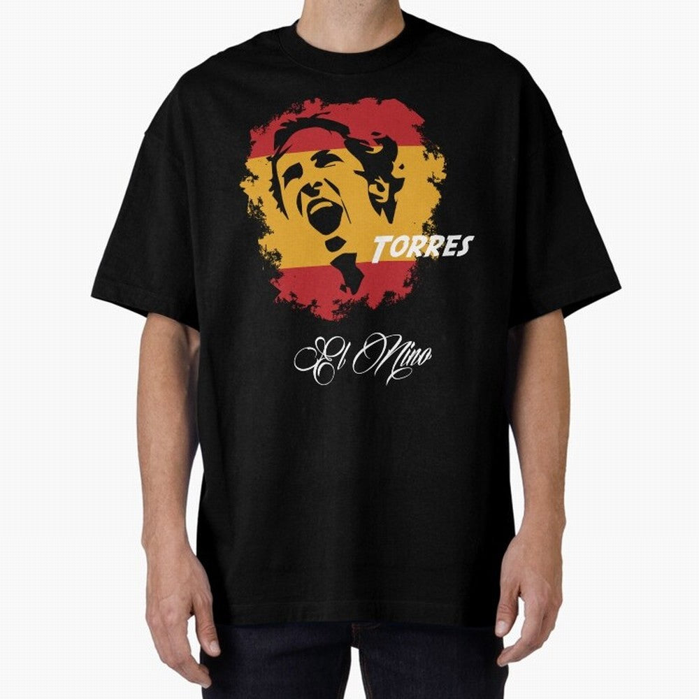 SPAIN FERNANDO TORRES WC 14 FOOTBALL T-SHIRT Essential T-Shirt Elevate FIFA World Cup 2026 with Messi and Cristiano Ronaldo, Spain Energy, Sports Nostalgia, International Competition, Famous Players and Unforgettable Victories; Built for Supporters