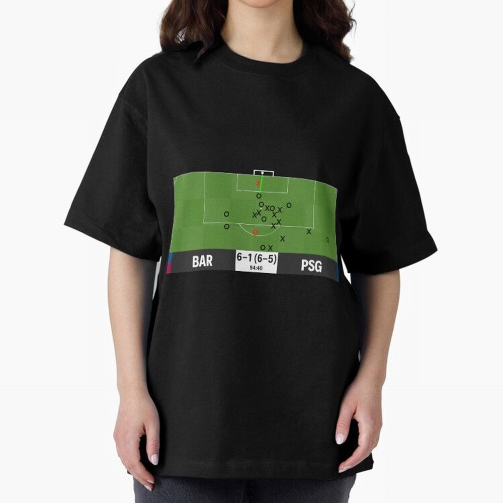 Barcelona vs Paris Saint-Germain 6-1 (6-5) @ 94:40 Goal by Sergi Roberto (La Remontada) Classic T-Shirt Join the Countdown to FIFA World Cup 2026 for Fans of Haaland and Mbappe and Spain and Netherlands, Bringing Champion Mindset, Group Stage Buzz,