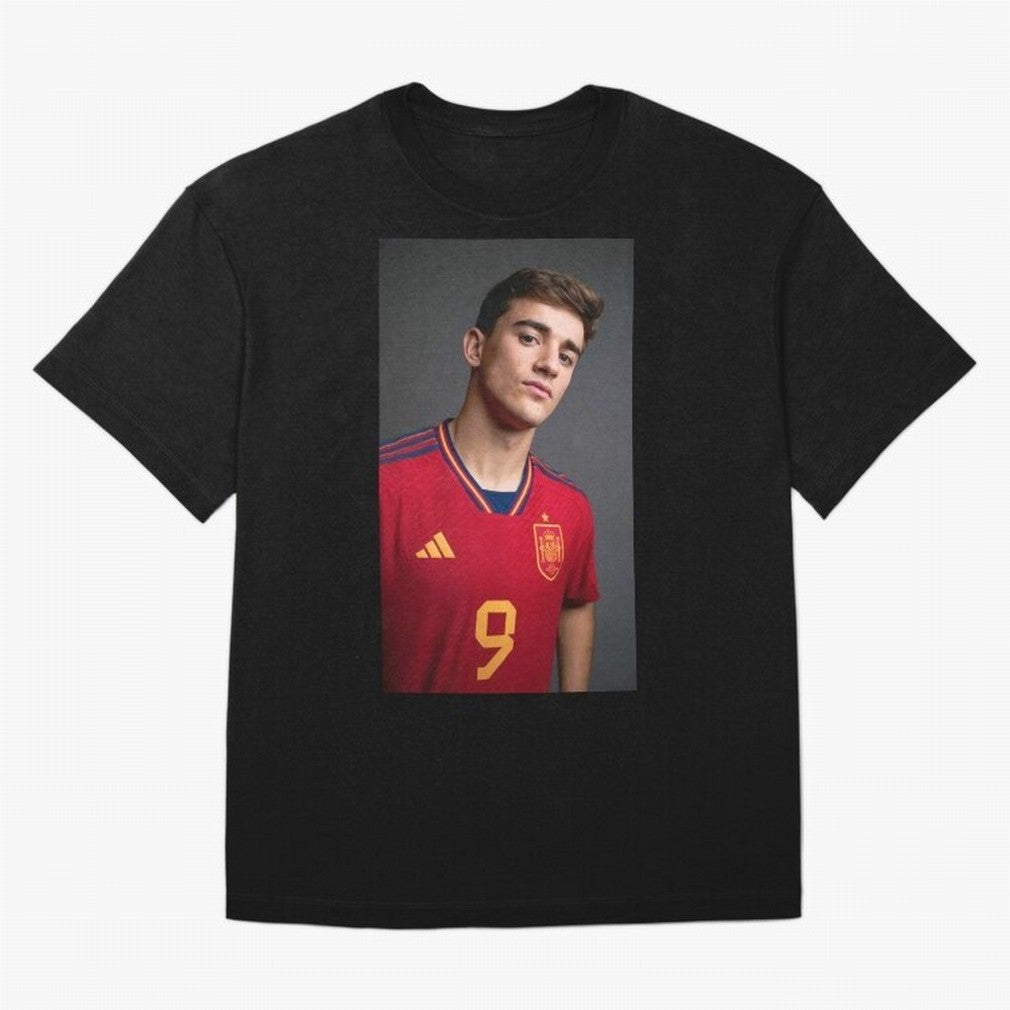 gavi Classic T-Shirt Represent Football Lovers during the FIFA World Cup 2026 Group Stage Journey through Neymar, Haaland and Cristiano Ronaldo Highlights, England and Germany Pride, Vintage Soccer Flavor, Modern Football Stars, National Flags and